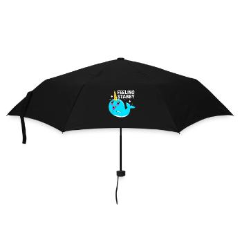 Narval - Parapluie standard - noir - Devant