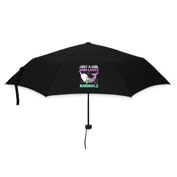 Narval - Parapluie standard - noir - Devant