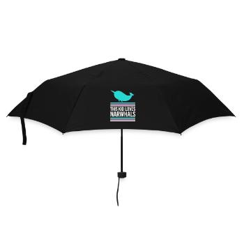 Narval - Parapluie standard - noir - Devant