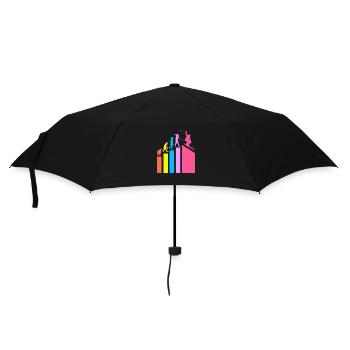Ski Ski Holiday - Umbrella (small) - black - Front