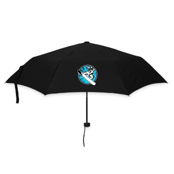 Snowboard Snowboard Vacances snowboard Snowboarders - Parapluie standard - noir - Devant