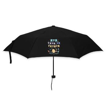 Happy 100 Day School Celebration Party - Umbrella (small) - black - Front