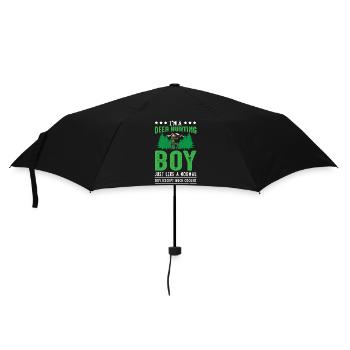 Im a Deer Hunting boy - Regenschirm (klein) - Schwarz - Vorne
