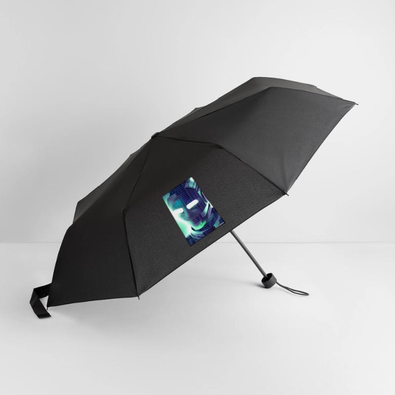 Robot Future Science Sci-Fi Machine Umbrella (small)