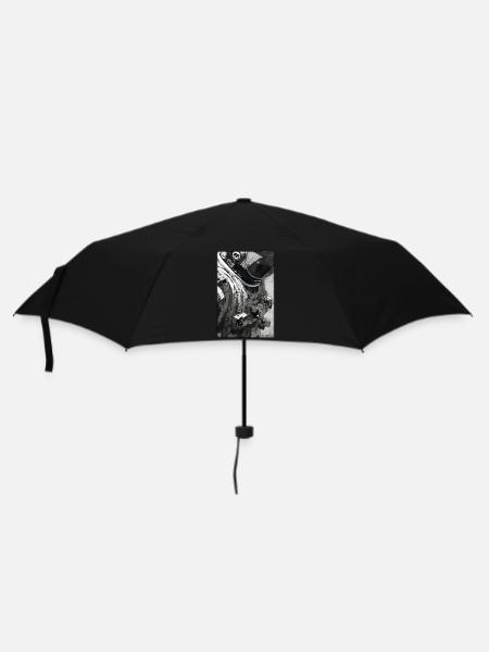 Technologie de science-fiction Astronaut Future - Parapluie standard - noir