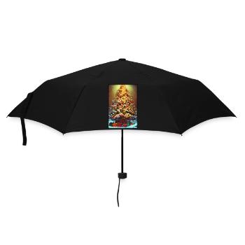 Noël Sapin de Noël Noël T - Parapluie standard - noir - Devant