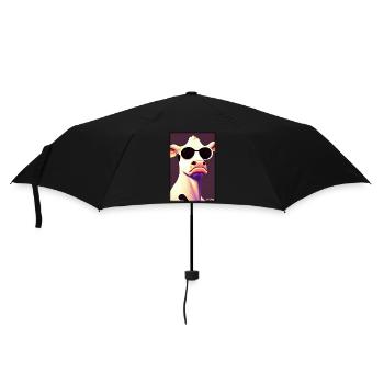 Cow Sunglasses Wildlife Farm Dairy cow - Umbrella (small) - black - Front