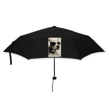 Dog Dogs Sunglasses Wildlife Animals Pets - Umbrella (small) - black - Front