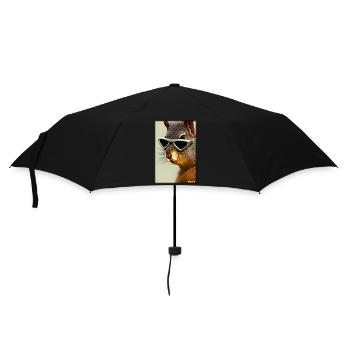 Squirrel Sunglasses Wildlife Forest Animal Forest - Umbrella (small) - black - Front