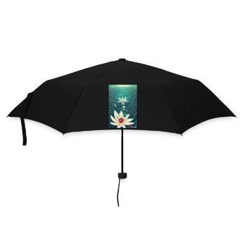 Lilies Lily Family Flower Spring Meadow Green - Umbrella (small) - black - Front