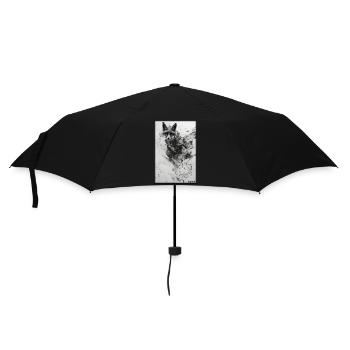 Renard Faune Animaux forestiers Nature sauvage - Parapluie standard - noir - Devant