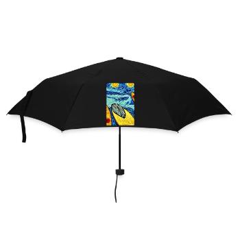 Surfer Surfboard Water Sports Summer Sun Beach - Umbrella (small) - black - Front
