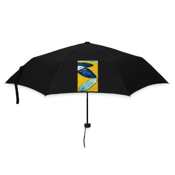 Surfer Surfboard Water Sports Summer Sun Beach - Umbrella (small) - black - Front