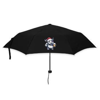 Bière Rhino Noël Noël - Parapluie standard - noir - Devant
