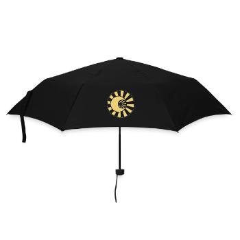 Sun And Moon - Umbrella (small) - black - Front
