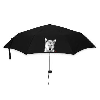 Jindo Mosaik mL - Regenschirm (klein) - Schwarz - Vorne