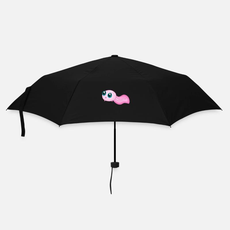 Mignon têtard rose - Parapluie standard - noir