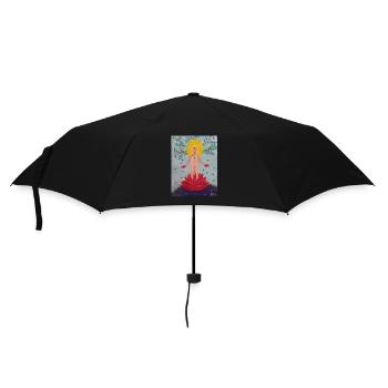 Éveil Divin - Collection : Origine & Harmoni - Umbrella (small) - black - Front