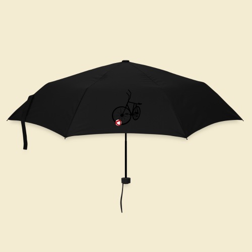 Radball | Black - Regenschirm (klein)