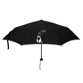 Cute Cat Meow - Amoureux des chats - Parapluie standard - noir - Devant