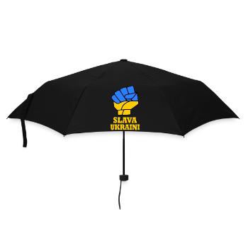 Slava ukraini - Parapluie standard - noir - Devant