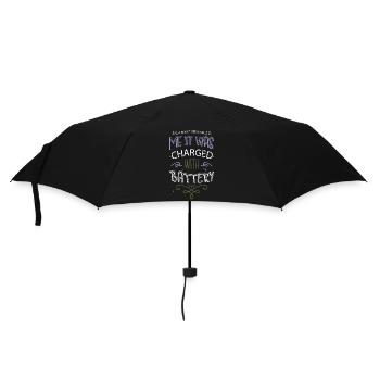 forester birthday present idea sayings geek - Regenschirm (klein) - Schwarz - Vorne