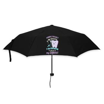 Dentist Dentist Toothbrush Kids Baby Gift - Umbrella (small) - black - Front