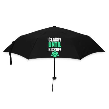 coup d’envoi du football - Parapluie standard - noir - Devant