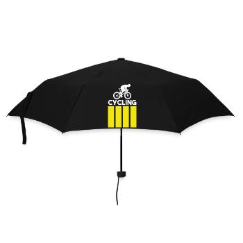 Cycling - Modern - Regenschirm (klein) - Schwarz - Vorne
