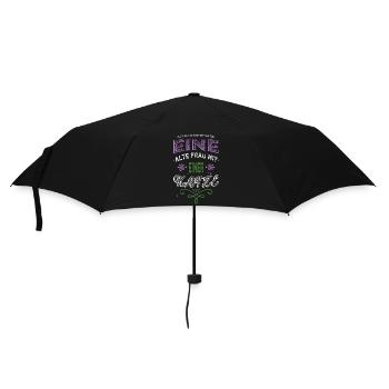 perserkatze großeltern raubkatze cool weihnachten - Regenschirm (klein) - Schwarz - Vorne