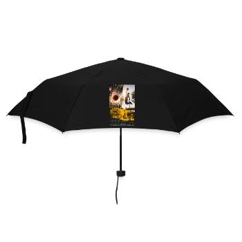 Basketball Basketballspieler Dunking Sport Spieler - Regenschirm (klein) - Schwarz - Vorne