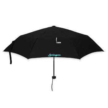 Turmspringenspringer - Regenschirm (klein) - Schwarz - Vorne