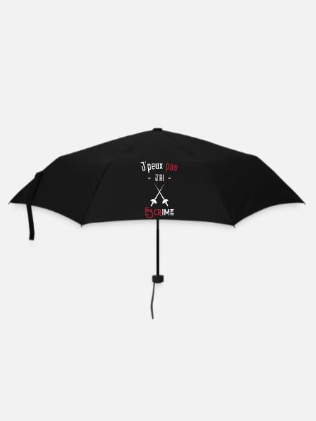 J'peux pas j'ai escrime - Parapluie standard - noir