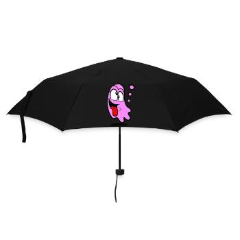 Confucius in Pink - Umbrella (small) - black - Front