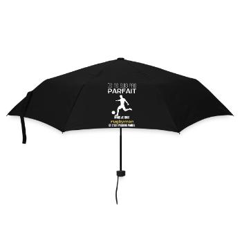 pas parfait rugby homme humour rugbyman cadeau - Parapluie standard - noir - Devant