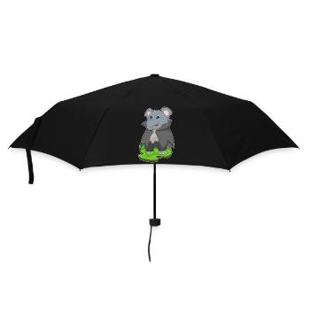 Elephant Halloween Vampire - Umbrella (small) - black - Front