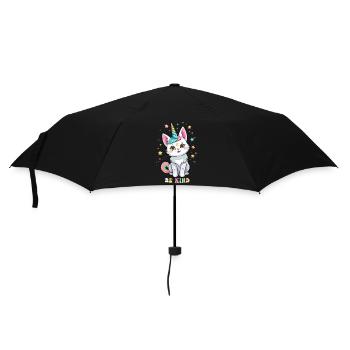 Akzeptieren Sie Respekt & Unterstützung Purride Cat Shirt - Regenschirm (klein) - Schwarz - Vorne
