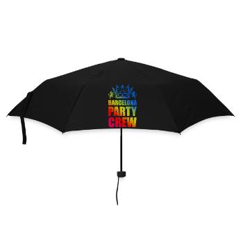 Dicton de l’équipe de la fête de Barcelone - Parapluie standard - noir - Devant