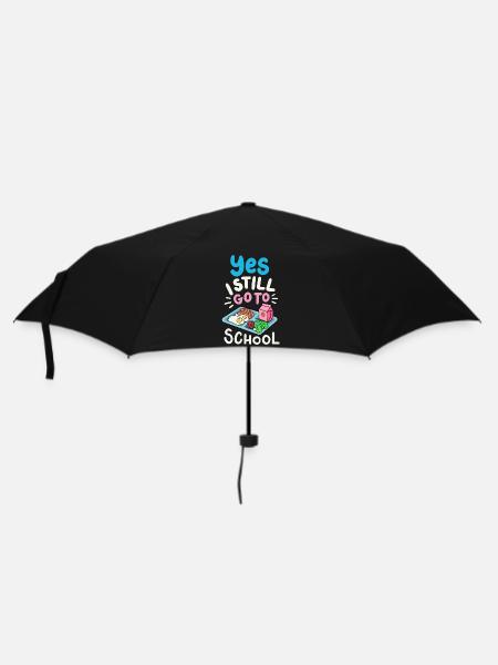 Schule Cafeteria-Crew - Regenschirm (klein) - Schwarz