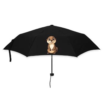 Otter - Umbrella (small) - black - Front