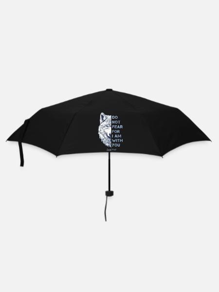 Citation religieuse Verset biblique - Parapluie standard - noir