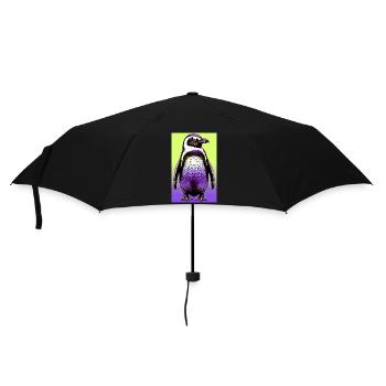 pingouin - Parapluie standard - noir - Devant