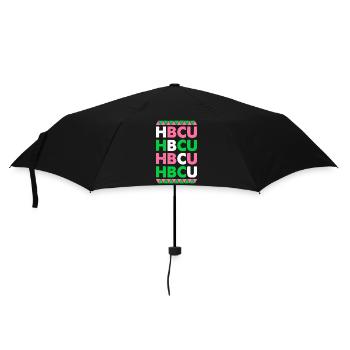 Lettres en majuscule HBCU Pride - Parapluie standard - noir - Devant