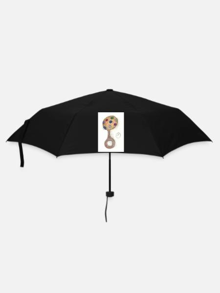 Babyrassel - Regenschirm (klein) - Schwarz