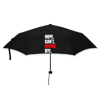 Nope can't biking bike mountain bike downhill - Umbrella (small) - black - Front