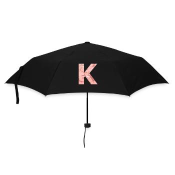 k 225 - Regenschirm (klein) - Schwarz - Vorne