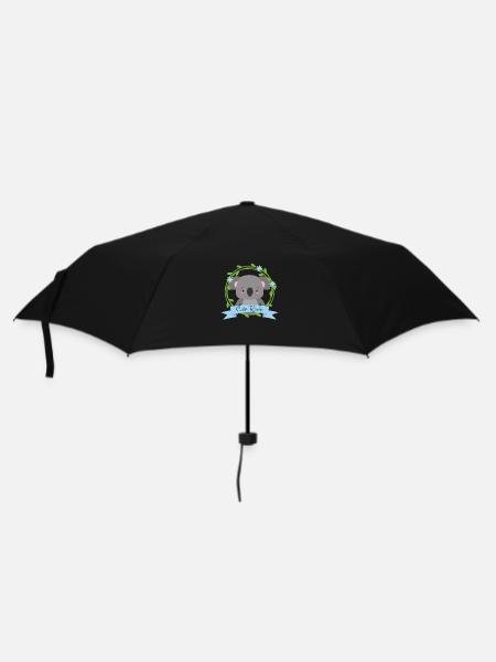 Cute Koala - Regenschirm (klein) - Schwarz