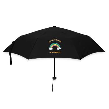 You Are A Rainbow of Possibilities. Positive Words - Umbrella (small) - black - Front