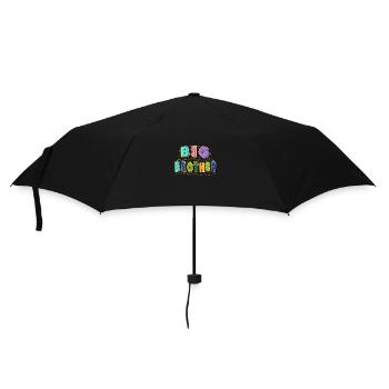 großer Bruder, Beförderung zum großen Bruder Geschenk - Regenschirm (klein) - Schwarz - Vorne