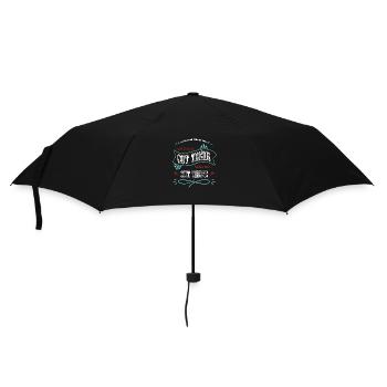 jokes joke fun gift birthday gift idea cool - Regenschirm (klein) - Schwarz - Vorne